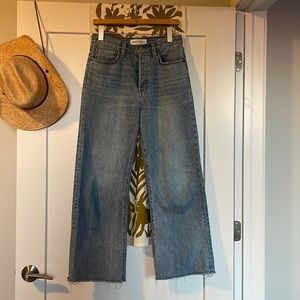 Aritzia Denim Forum: Farrah High-rise Wide Leg Jeans sz. 28